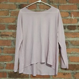 Lululemon long sleeve top with detailed back